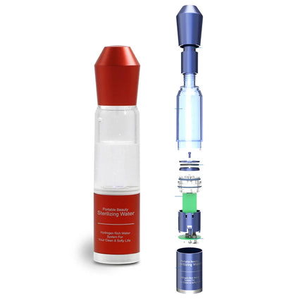 Hydrogen Face Spray Rich H2 Generator Spray Electrolyzed Water Facial Skin Moisturizing Care Hydrogen Spray Humidifier Face Mist