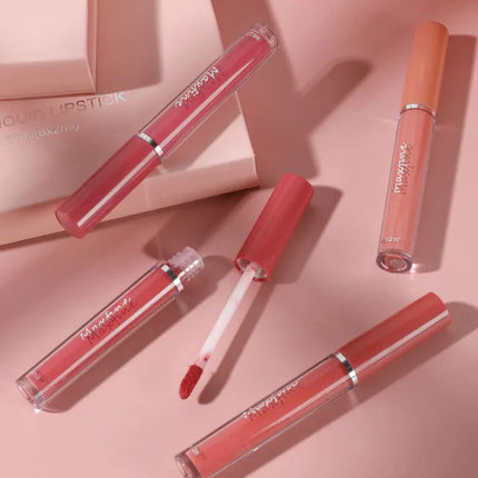 6 Color Matte Lip Gloss Set Moisturizes Long Lasts Water Proofs Sweat Proofs Non Transfer Liquid Lipstick 1pcs