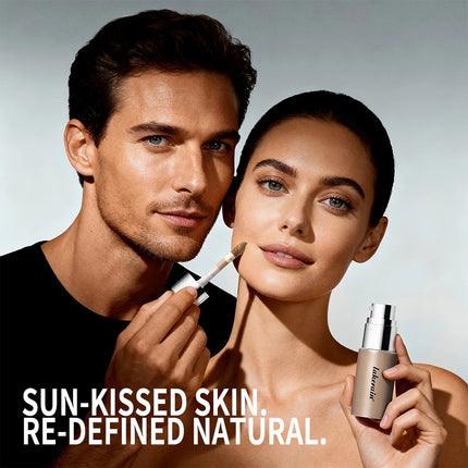 Long Lasting Foundation Serum With Bronzing Shaping Moisturizes Nourishes Skin Brighten Facial Contouring Concealer Cosmetics