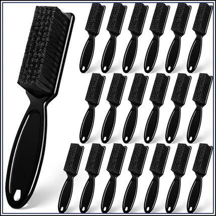 20 Pcs Barber Clipper Cleaning Brushes, Plastic Handle Nylon Bristles, Multifunctional Cleaning Supplies for Hair Salon, Home and Travel