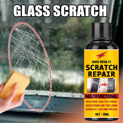 Glass scratch repair paste, can be used for windshield, bathroom glass doors, windows, etc., to restore polishing scratch paste