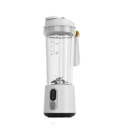 New 180W Portable Juicer Dual-use Juice Cup USB 4000mAh Battery Outdoor Fresh Fruit Blender 4 Blade Smoothie Juices Cup Blender