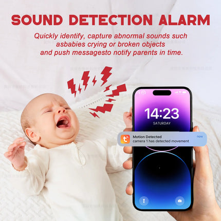 ANSVICAM 4K IP Camera 5G WiFi Dual Lens Tuya Smart Auto Tracking CCTV Cameras Wireless Surveillance ONVIF Security Baby Monitor