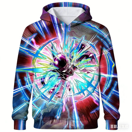Dragon Ball 3d Printed Hooded Sweatshirt Autumn Clothing For Kids Adults Same Style 2025 Cartoon Anime Clothing And Hoodies Tops