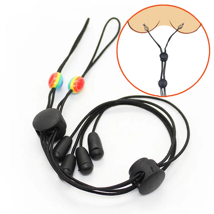 Adjustable Nipple Clamps with Bells Harness BDSM Adult Game Fantasy Clitoris Clips Sexy Breast Stimulator Flirting Toy For Women