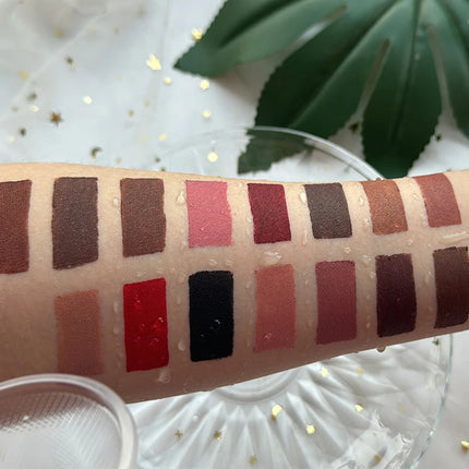 15colors Custom Bulk Lipliner Private Label Pink Package Vegan Lipstick Waterproof Rotating Multi-functional Lip Liner Makeup
