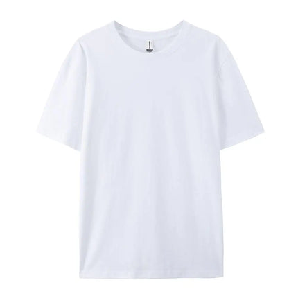 100% Cotton Solid T-shirts Women Sporty Short Sleeve Tees Fashion Casual White Black Clothing Loose O-Neck Female Summer Tops