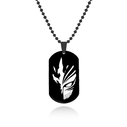 Anime Bleach Necklaces Zangetsu Zanpakutou Sword Key Chain Hitsugaya Toushirou Katana Keychains Accessories   ﻿