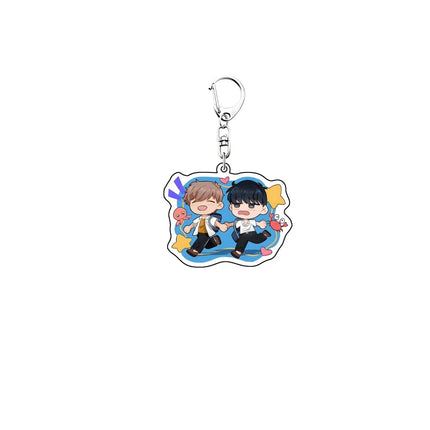 Go For It Nakamura Kun Acrylic Keychain Okuto Nakamura Blushing Cute Chibi Anime Bag Pendant Schoolbag Jewelry Keyring Gift