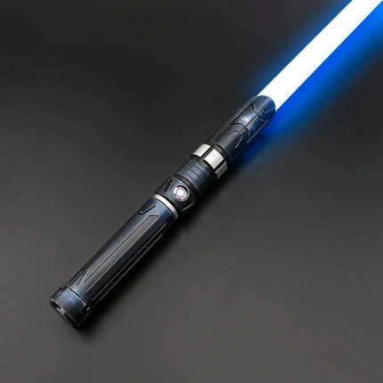 TXQSABER Heavy Dueling Smooth Swing Customized Pixel Lightsaber 1 inch Blade 12 Colors Cosplay Blaster Laser Sword Kids Toys