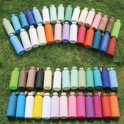 Double Wall Stainless Steel Insulated Tumbler Customizable Thermos Water Bottle with Vacuum Sealed Lid for Hot And Cold Beverage