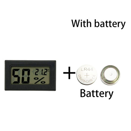 Thermometer Sensor Hygrometer Gauge Refrigerator Aquarium Monitoring Display Humidity Detector Mini Convenient Digital LCD