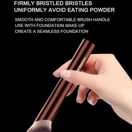 Hourglass Makeup Brush- No.21 Ambient Soft Glow Foundation Brush Soft Fiber Hair Fashion Design Single Face Brush