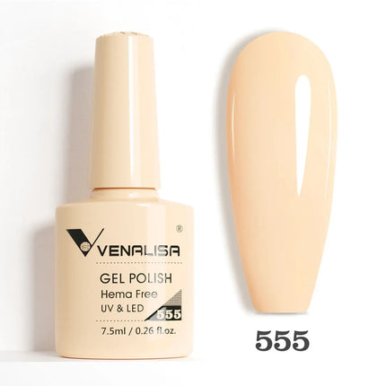 7.5ml Venalisa TPO FREE HEMA FREE Gorgeous Color Nail Gel Polish Long Wear Soak Off UV LED Gel Varnish Nail Manicure Gel Varnish