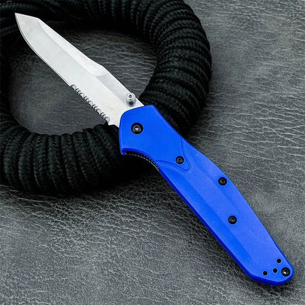 Multi-Functional BM 940 Pocket Folding Knife D2 Steel Blade Nylon Fiber Handle Camping Fishing Everyday Carry Outdoor Tool