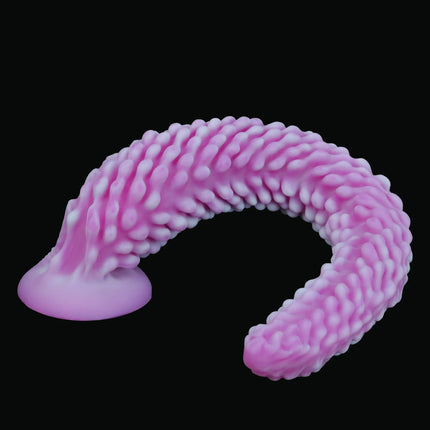 Anal plug dildo purple octopus tail shape anal plug prostate massager adult G-spot stimulation masturbator sex toy 18+