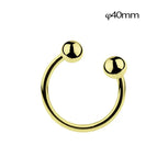 40mm Gold