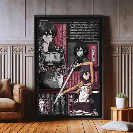 J-Jujutsu K-Kaisen Retro Canvas Poster Japan Anime Figure Itadori Yuji Gojo Satoru Fushiguro Toji Game Room Home Wall Decor Gift