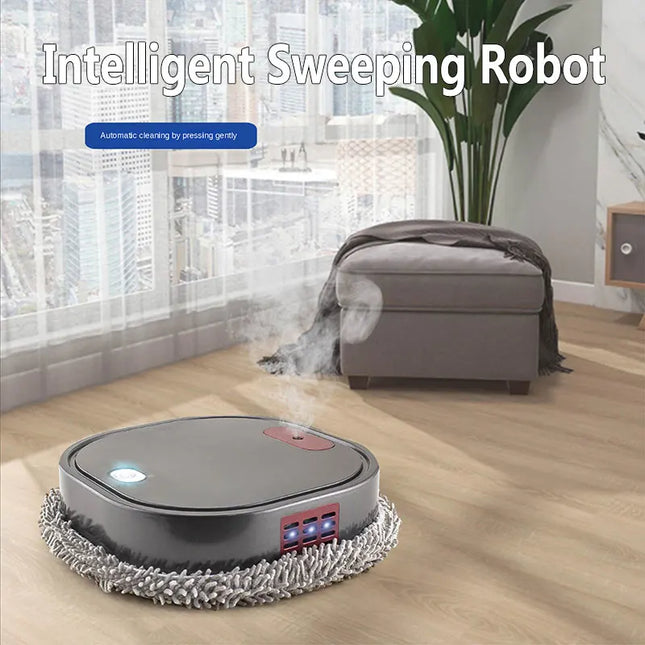 Intelligent 3-in-1 Dry Wet Sweep Mop Robot Vacuum Cleaner Rechargeable Smart Mopping Robot Spray Cleaner Home Mopping Robot