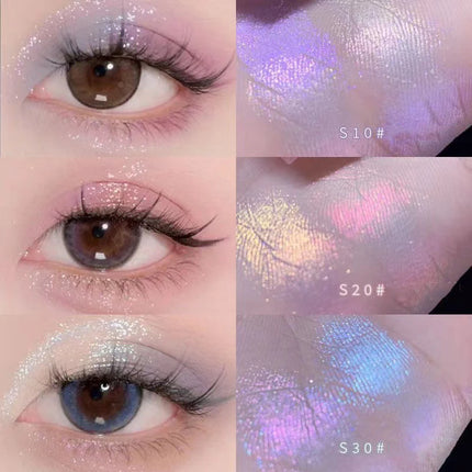 Pink Diamond Highlight Palette Glitter Mashed Potatoes Highlighter Makeup Gel Face and Body Brighten Natural Contour Shadow