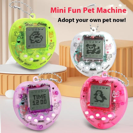HOT SELL For Birthday Gift Party Virtual Pets Keychain for Kids Electronic Digital Pet Christmas Retro Handheld Game Machine