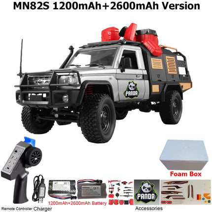 MN82 MN82PRO MN82S MN82T RC Car 1/12 4WD 2.4G Remote Control Car Climbing Off-road RC Crawler LED Light Truck RC Toys As Gift