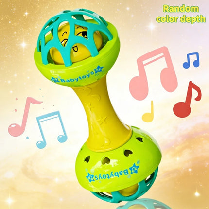 1pc Double Headed Ringing,Exercise Grip Training,Bright and Eye Catching,Highly Beloved by Babies,loved by babies