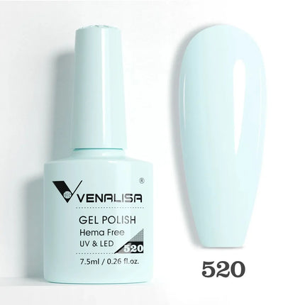7.5ml Venalisa TPO FREE HEMA FREE Gorgeous Color Nail Gel Polish Long Wear Soak Off UV LED Gel Varnish Nail Manicure Gel Varnish