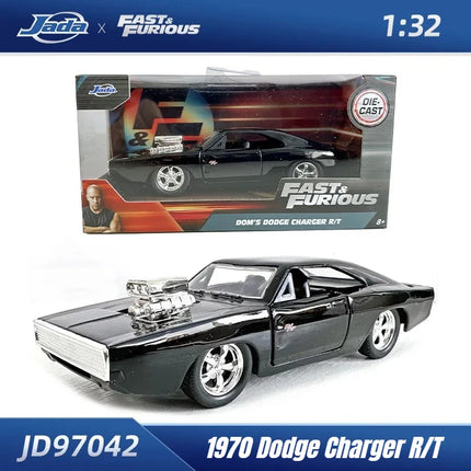 Jada Toys 1:32 Fast&Furious Alloy Car,Mitsubishi Lancer TOYATO Super Nissan Skyline GTR Jetta RX-7 Collection Gift Toys for Kids
