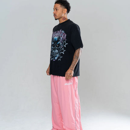 2026 Summer Inaka Power New Men's and Women's Iconic Running Oversized Loose Casual Street Y2K Casual Pink Sportswear Pants