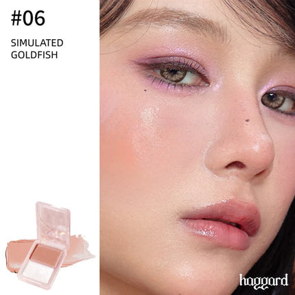 Haggard  Emo Monster Series 2-in-1 Cream Blush,Hydrating & Non-Greasy,Smooth & Blendable,Long-Lasting Pigmentation,Luxury Makeup