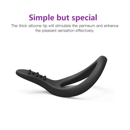 Male Cock Ring Penis Ring Delay Ejaculation Scrotal Binding Ball Stretcher Silicone Cockring Sex Toy For Men