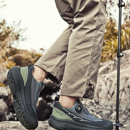 2025 new men's shoes work sports shoes fashionable casual shoes comfortable multi-functional low top shoes outdoor hiking shoes