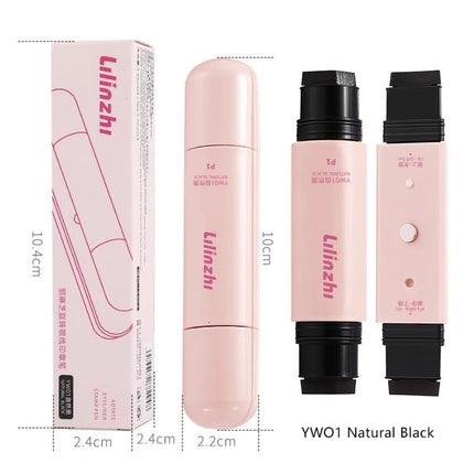 1Pc Magnetic Double Head Stamp Eyeliner Pen Waterproof Quick-Drying Black Brown Liquid Eye Liner Makeup Cosmetics Set