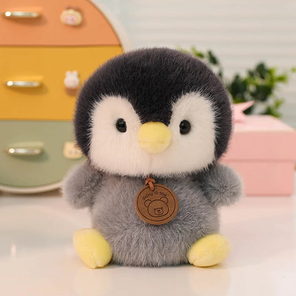 15CM Kawaii Cartoon Forest Animal Penguin Raccoon Stuffed Animal Plush Doll Children's Rabbit Panda Pig Handmade Toy Gift
