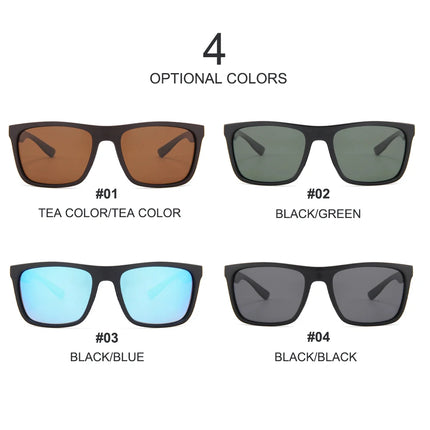 Fashion Square Vintage Polarized Sports Sunglasses Men Women Retro Driving Outdoor Fishing Sun Glasses UV400 Eyewear