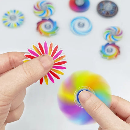 10PCS Fidget Spinners Bulk Anxiety ADHD Stress Relief Toys Party Favors Birthday Gifts for Kids Boys Girls Classroom Prizes