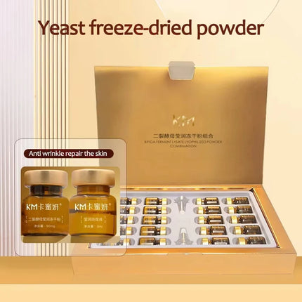 Oligopeptide Anti Wrinkle Freeze-Dried Powder Set Yeast For Repairing Nourishing Serum Creatine To Promote Collagen Production