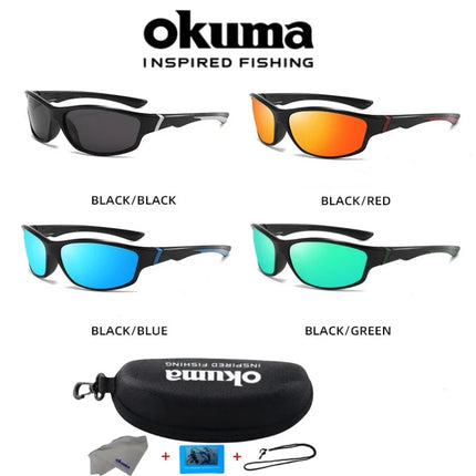 Okum fashion polarized glasses UV400, anti-UV, glare, strong light, suitable for cycling, driving, fishing, etc.