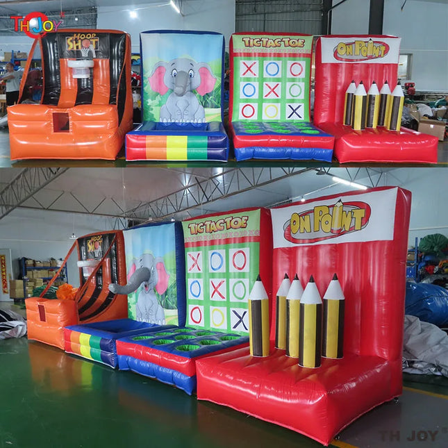 Halloween Themed 5 in 1 Bundle Game Inflatable Carnival Game