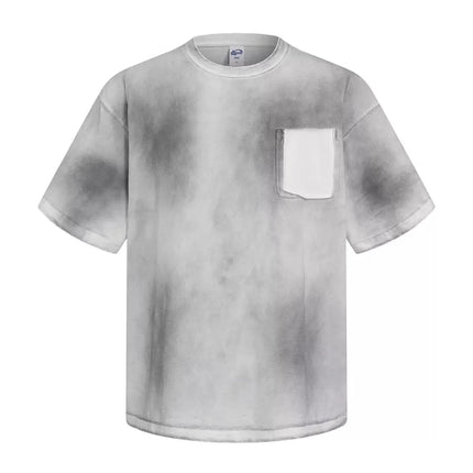 2026 summer washed T-shirt with pocket