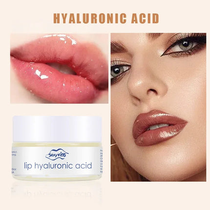 Hyaluronic Acid Collagen Sleep Lip Mask 20g Deep Hydration Lasting Moisturizing Exfoliation Day And Night Can Be Given As A Gift