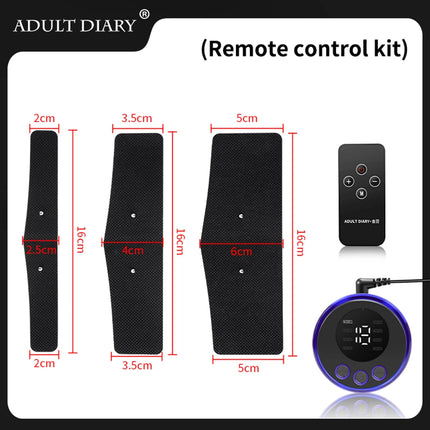 Male Electric Shock Penis Sleeve Glans Ring Pads Cock Extender Enlarger Stimulator Sex Tool For Men Masturbate Sex Toy Vibrators