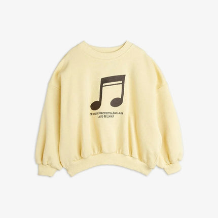 2025 New Children's Set Fashion Cartoon Violin Print Girl Sweatshirt Pants Set Korean Boy Hoodie Pullover Kids Clothes Girls