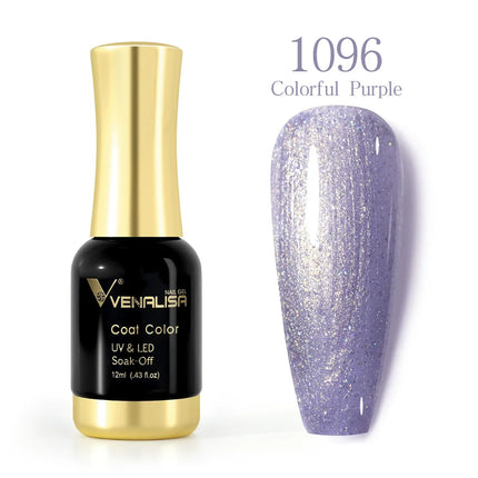 VENALISA Nail Gel Varnish TPO FREE Soak Off UV LED Organic Odorless Enamels Nail Art Colors 12ml 120Colors UV Gel Nail Polish