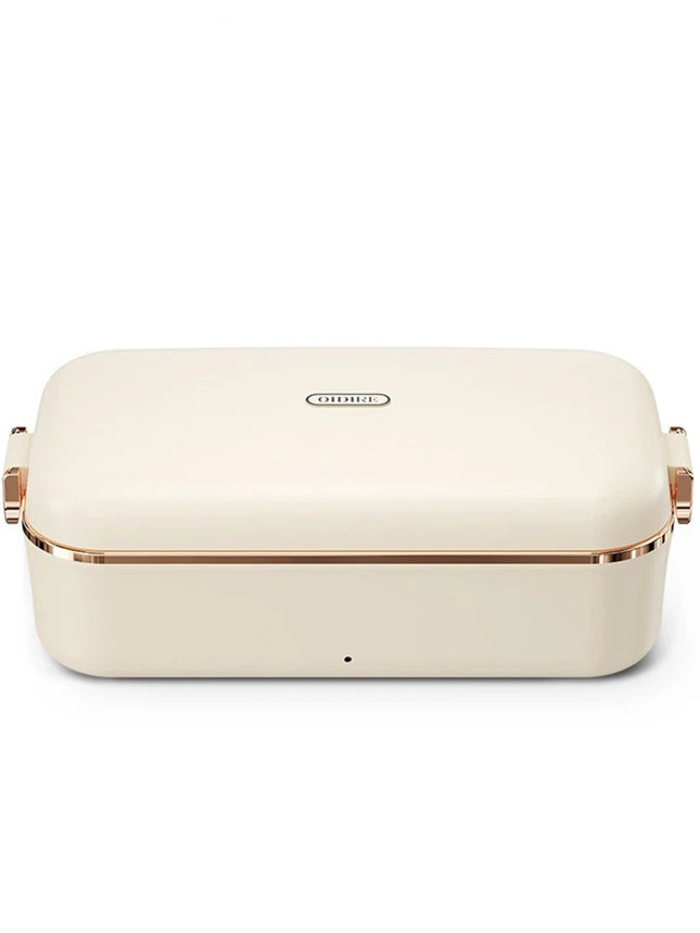 Electric Lunch Box Office Fast Heated Lunch Box Portable Water-free Food Heater 304 Stainless Steel Insulated Lunch Box