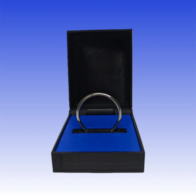 Wonder Ring Pro Magic Tricks Classic Borrowed Ring/Coin Vanishing Appearing in Box Close-up Illusions Gimmicks Mentalism Props