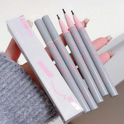 Natural Lifelike Fake Freckle Makeup Pen Liquid Lightweight Round Head Fake Spot Pen Long Lasting Waterproof Face Dot Mole Pen