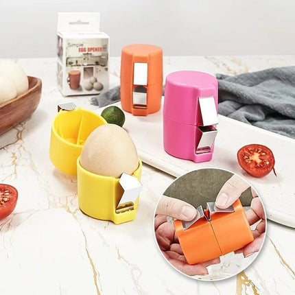 1PC Creative Egg Separator Tool Plastic Non-Stick Hand Eggs Breaker Multifunctional Convenient Baking Cooking Aid Kitchen Gadget