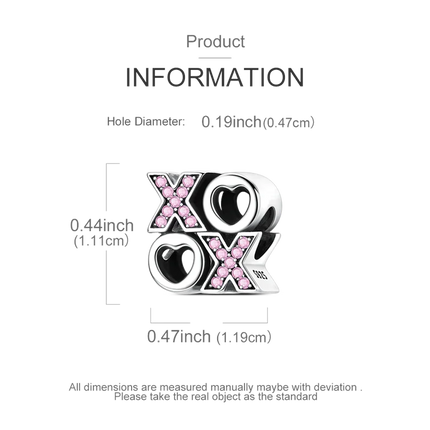 2026 Romantic Pink Color Charms Bead 925 Sterling Silver CZ Zircon Love Heart Pendants Fit Original Bracelet DIY Jewelry Gift